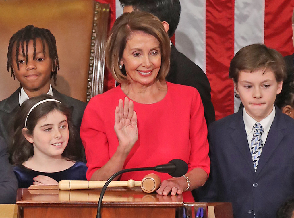 Nancy Pelosi S Granddaughter Can T Contain Her Happiness At House Vote E Online
